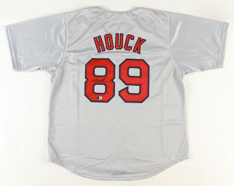 Tanner Houck Signed Boston Red Sox Jersey (Beckett) 2017 1st Round Draft Pick SP