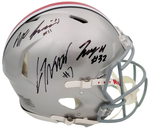 STROUD, SMITH-NJIGBA & HENDERSON AUTO OSU FULL SIZE AUTH HELMET BECKETT 203469