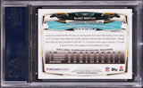 Jaguars Blake Bortles Authentic Signed 2014 Topps #187 Rookie Card PSA/DNA Slab