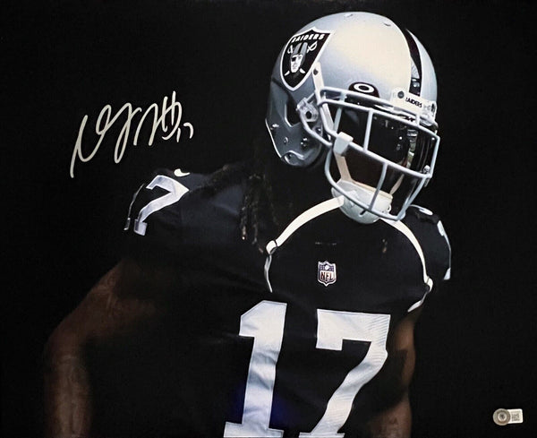 DAVANTE ADAMS AUTOGRAPHED SIGNED LAS VEGAS RAIDERS 16x20 PHOTO BECKETT