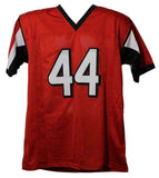 Vic Beasley Autographed/Signed Atlanta Falcons XL Red Jersey JSA 21904