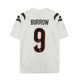 Joe Burrow Autographed Cincinnati Bengals White Nike Limited Jersey Fanatics