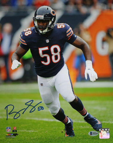 Roquan Smith Autographed/Signed Chicago Bears 11x14 Photo BAS 24367 PF