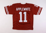 Major Applewhite Signed Longhorns Jersey (JSA COA) Texas Quarterback 1998-2001