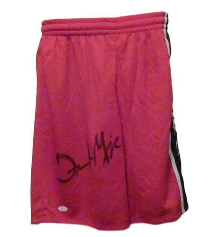 Frank Mir Autographed/Signed UFC Red Trunks JSA 12424