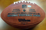 RICHARD SHERMAN AUTOGRAPHED SUPER BOWL LEATHER FOOTBALL SEAHAWKS RS HOLO 86601