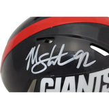 Michael Strahan Signed New York Giants Mini Helmet TB BAS 46064