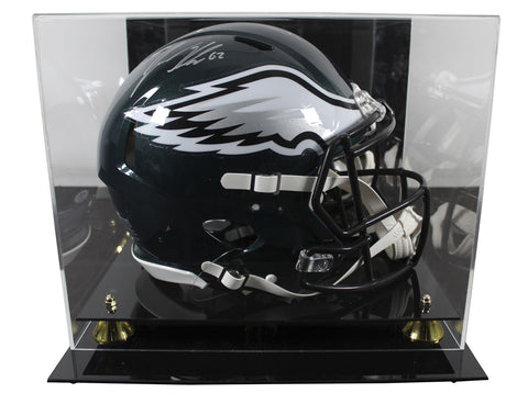 Eagles Jason Kelce Signed Full Size Speed Proline Helmet W/ Case PSA/DNA Itp