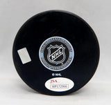 Karl Alzner Autographed Washington Capitals Hockey Puck- JSA Witnessed Auth