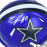 Micah Parsons Autographed Dallas Cowboys Flash Speed Mini Helmet- Fanatics