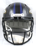 Ray Lewis Autographed Baltimore Ravens F/S Speed Helmet n/o - Beckett W Hologram