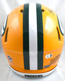 Brett Favre Signed Packers F/S Speed Authentic Helmet- Beckett W Hologram *Black