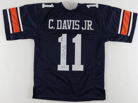 Chris Davis Jr. Signed Auburn Tigers Jersey Inscribed "Kick Six" (PSA COA)