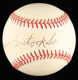 Lyman Bostock Sr. Signed Baseball / Negro League Star / Birmingham Black Barons