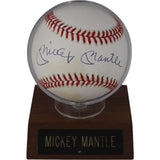 Mickey Mantle Autographed/Signed New York Yankees Official AL Baseball JSA 49024