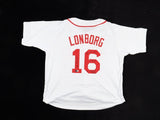 Jim Lonborg Signed Boston Red Sox Jersey (Beckett) 1967 Cy Young Award Winner