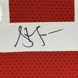 Autographed/Signed STEVE FRANCIS Houston Red Basketball Jersey JSA COA Auto