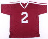 Johnny Manziel Signed Texas A&M Aggies Jersey (PSA Holo) Heisman Trophy (2012)