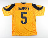 Jalen Ramsey Signed Los Angeles Rams Throwback Jersey (JSA COA) 5xPro Bowl D.B.