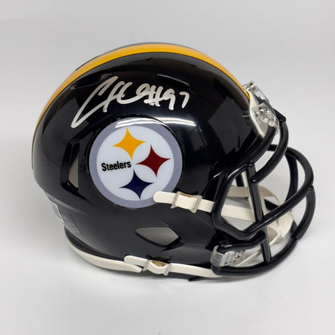 Cameron Heyward Autographed Signed Pittsburgh Steelers Mini Helmet Beckett