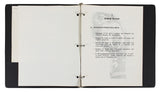 Shaquille O'Neal Authentic 1988 Agency Recruitment Presentation Binder Letter