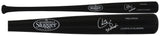 Carlos Baerga Signed Louisville Slugger Pro Black Bat w/3x All Star - (SS COA)