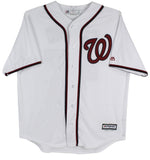 Nationals Patrick Corbin Signed White Majestic Coolbase Jersey BAS Witnessed