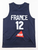 Rayan Rupert Signed Team France Jersey / 2023 Draft Pick Portland Trailblazers