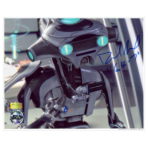 David Acord Autographed Star Wars Revenge of the Sith GH-7 8x10 Close Up Photo