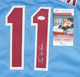 Tim McCarver Signed Philadelphia Phillies Jersey (JSA COA) 2xWorld Series Champ