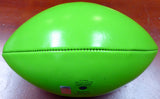 RUSSELL WILSON AUTOGRAPHED GREEN LOGO FOOTBALL SEATTLE SEAHAWKS RW HOLO 113614