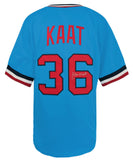 Jim Kaat (TWINS) Signed Baby Blue Throwback Custom Baseball Jersey - (SS COA)