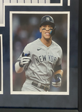 Aaron Judge Autographed Yankees Authentic Framed Jersey w/ Monitor Fanatics