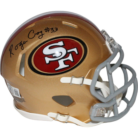 Roger Craig Signed San Francisco 49ers Mini Helmet Beckett 42598