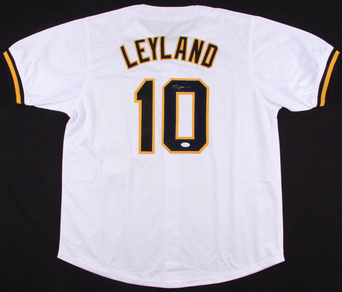 Jim Leyland Signed Pirates Jersey (JSA COA) Pittsburgh's Manager (1986-1996)