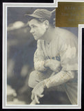 Yankees Babe Ruth Authentic Signed & Framed Black & White 7x9 Photo PSA #S11704