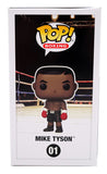 MIKE TYSON AUTOGRAPHED SIGNED FUNKO POP VINYL FIGURINE BECKETT BAS STOCK #202296