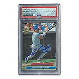 Ivan Rodriguez Signed 1992 Fleer #139 Texas Rangers Rookie Card PSA/DNA