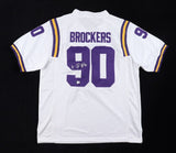 Michael Brockers Signed LSU Tigers Jersey (Beckett) Detroit Lions Defensive Tkl.