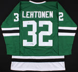 Kari Lehtonen Signed Stars Jersey (Beckett COA) Dallas #1 Goaltender since 2010