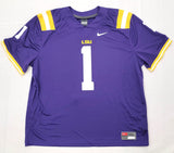 Ja'Marr Chase Autographed LSU Tigers Nike Game Jersey Beckett Witnessed