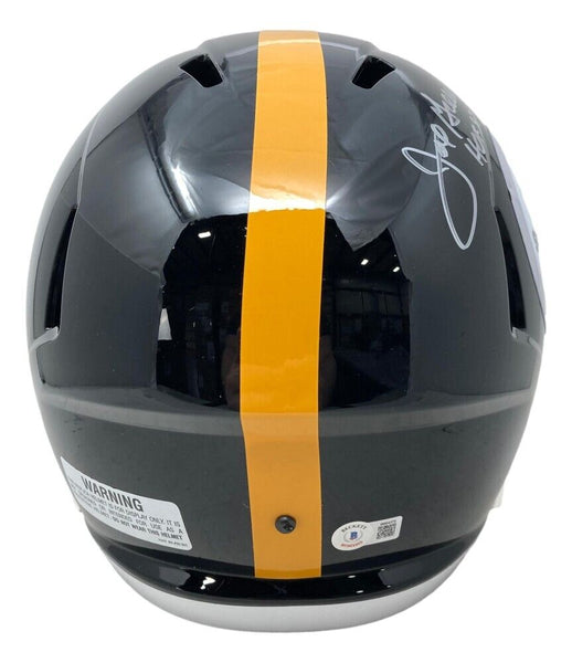 Joe Greene Signed Pittsburgh Steelers Flash Speed Mini Helmet W/HOF-Be –  Super Sports Center