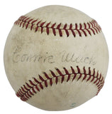 Athletics Connie Mack Signed Reach Official League Baseball BAS #AA03316