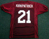 ALABAMA DRE KIRKPATRICK AUTOGRAPHED SIGNED RED JERSEY PSA/DNA ROOKIEGRAPH 29381