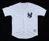 Roy White Signed Jersey Inscribed "Lifetime Yankee 1965-79" & "1977-78 WS Champ