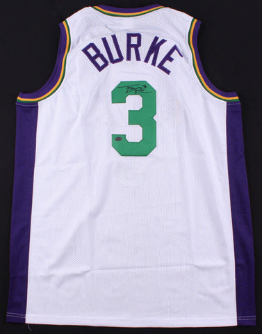 Trey Burke Signed Jazz Jersey (GTSM & Burke Holo) Playing career 2013-present