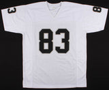 Willie Gault Signed Oakland Raiders Jersey (JSA COA) Super Bowl XX Champion W.R.