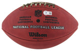 Steelers Jerome Bettis "2x Insc" Signed The Duke Showcase Football W/ Case BAS W