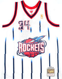 Hakeem Olajuwon Autographed Houston Rockets Mitchell & Ness HWC Jersey - JSA W