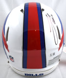 Josh Allen Autographed Bills F/S Speed Authentic Helmet - Beckett W Hologram